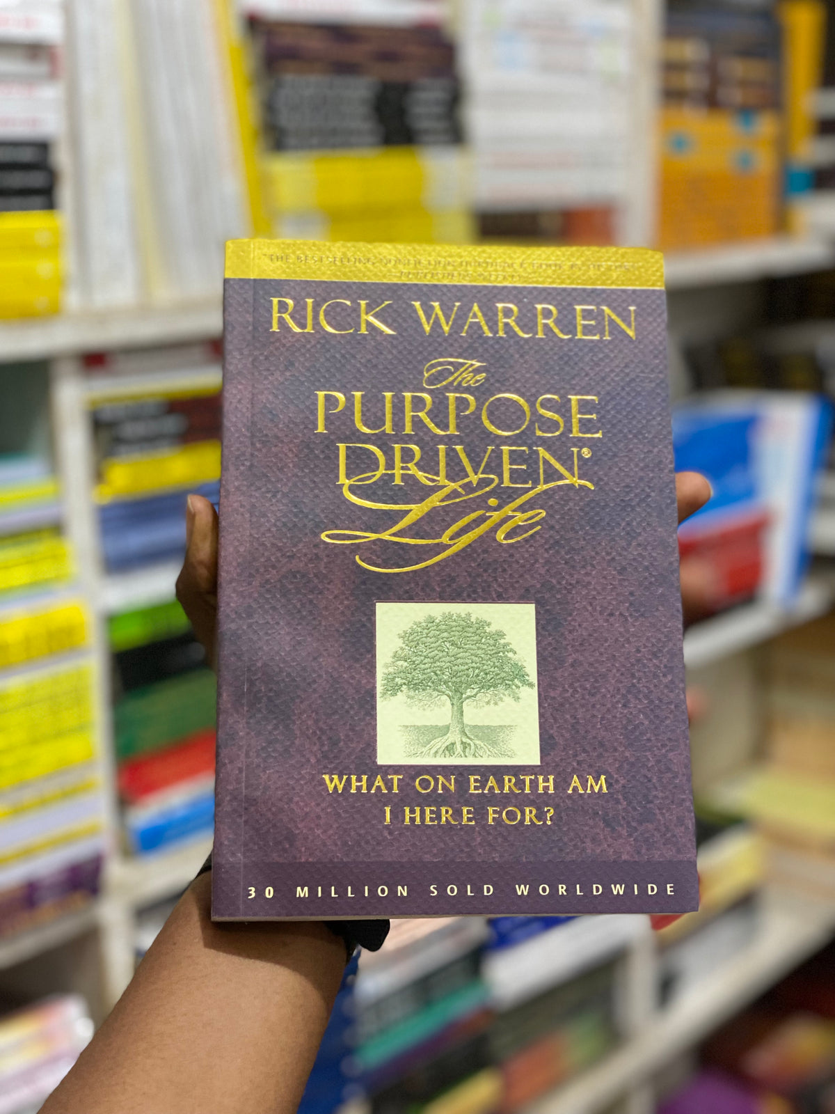 The Purpose Driven Life by Rick Warren, front cover