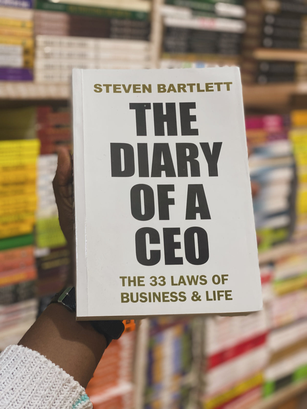 The Diary of a CEO by Steven Bartlett, front cover
