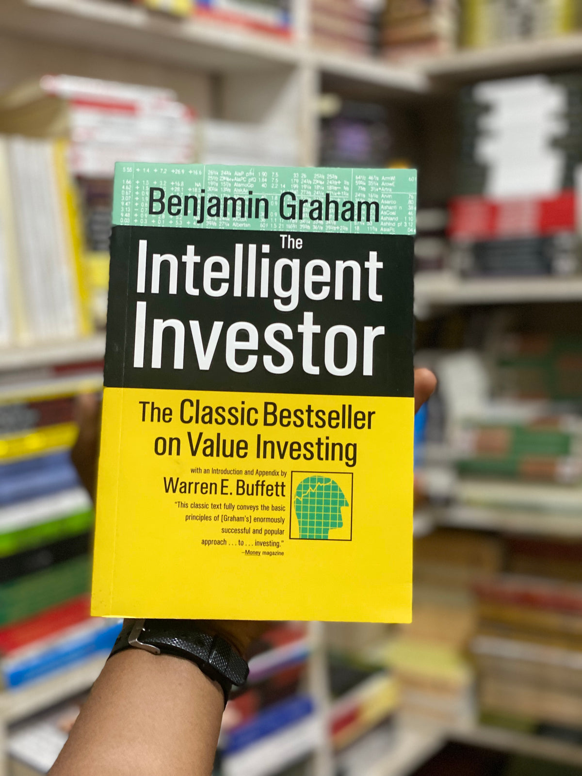 The Intelligent Investor by Benjamin Graham, front cover