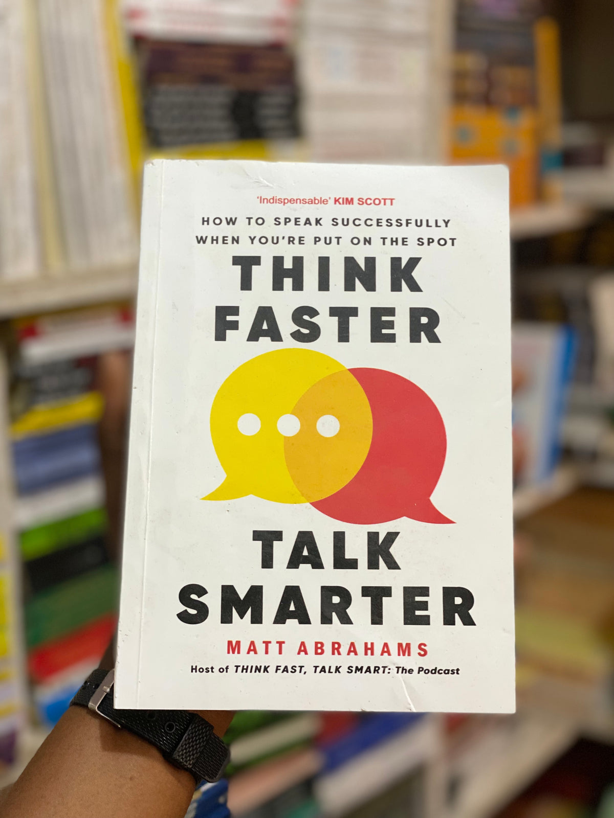 Think Faster, Talk Smarter by Matt Abrahams, front cover
