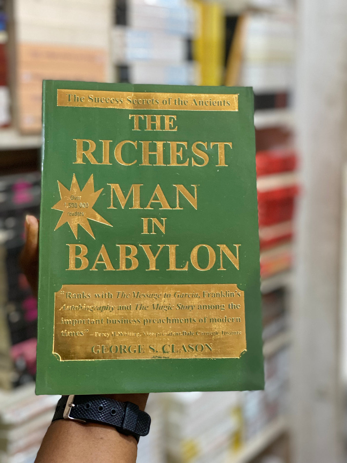 The Richest Man in Babylon by George S. Clason, front cover