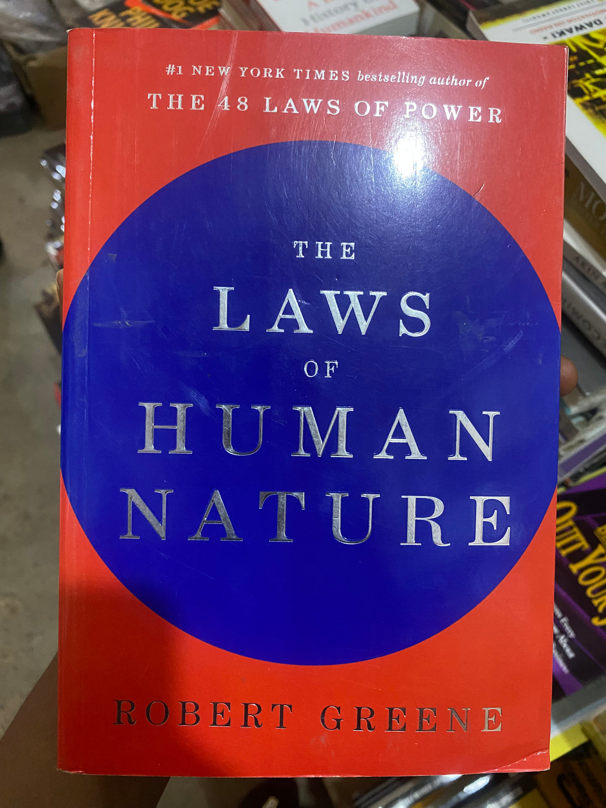 The Laws of Human Nature by Robert Greene, front cover