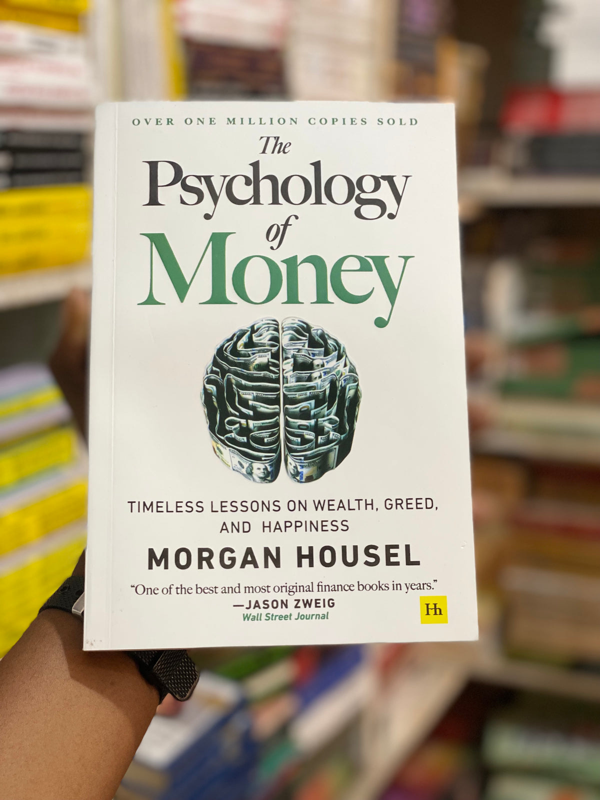 The Psychology of Money by Morgan Housel, front cover