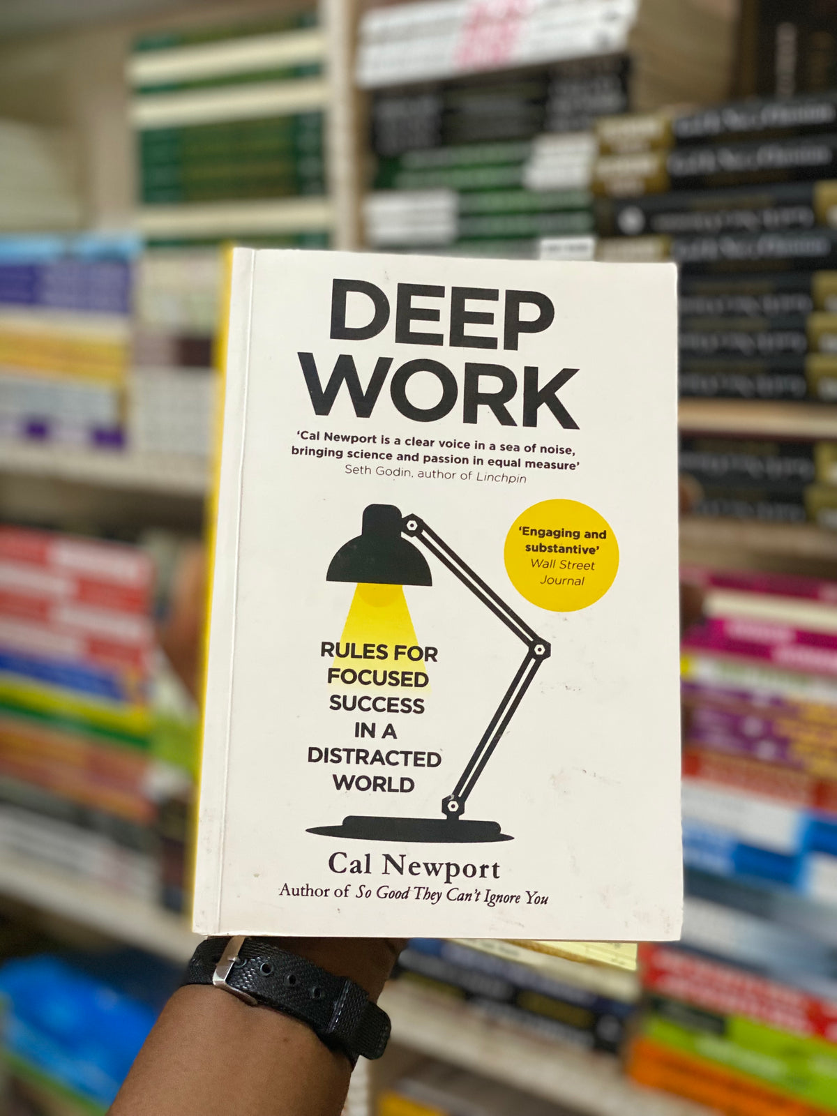 Deep Work by Cal Newport, front cover