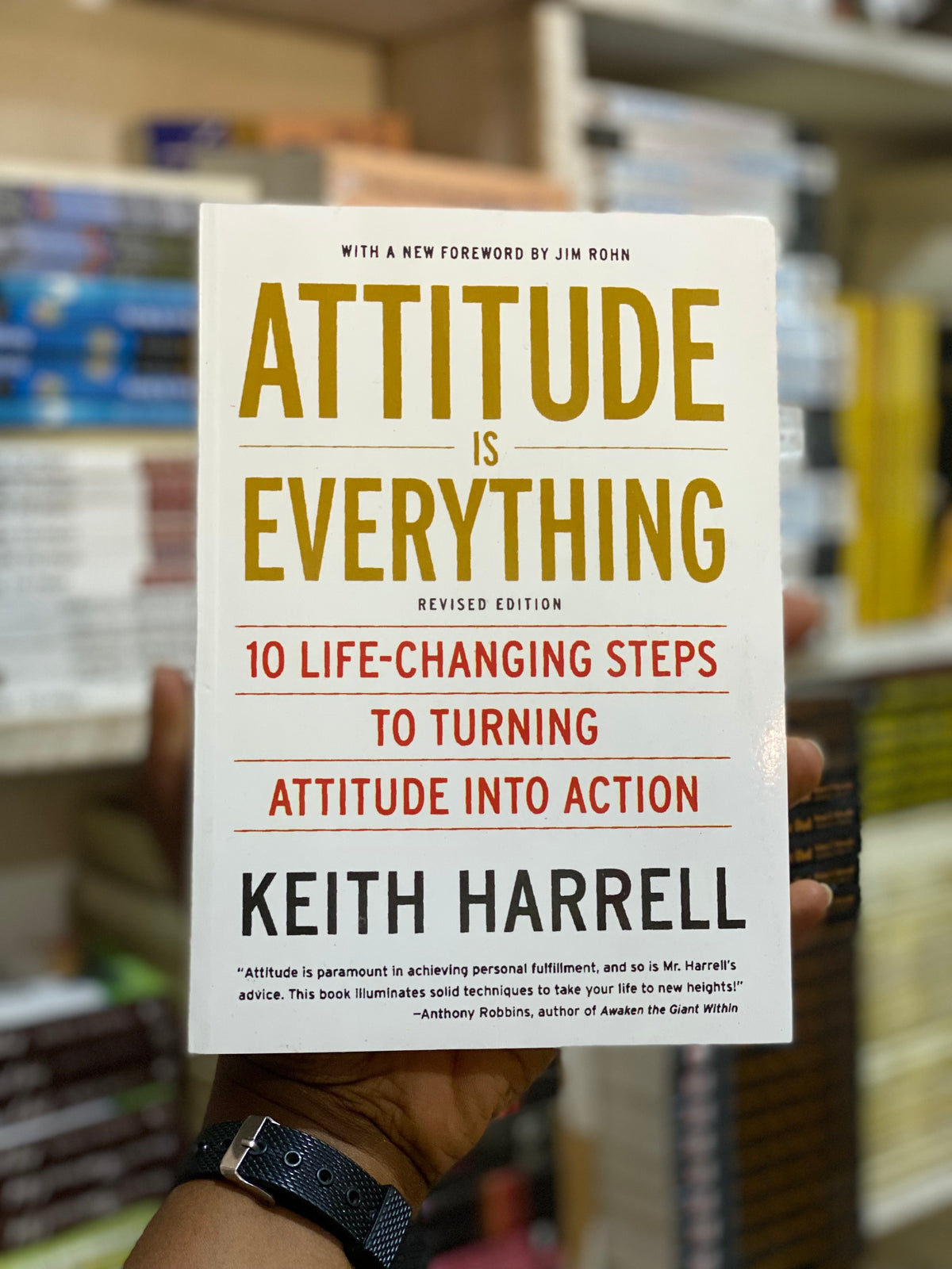 Attitude Is Everything by Jeff Keller, front cover