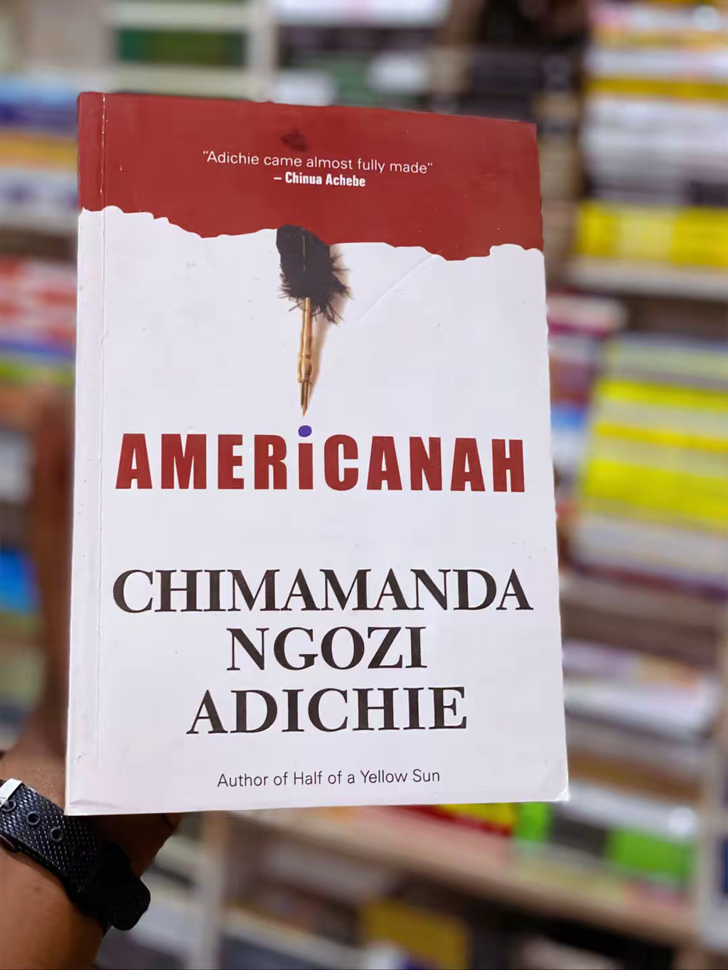 Americanah by Chimamanda Ngozi Adichie, front cover