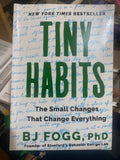 Tiny Habits by BJ Fogg, front cover